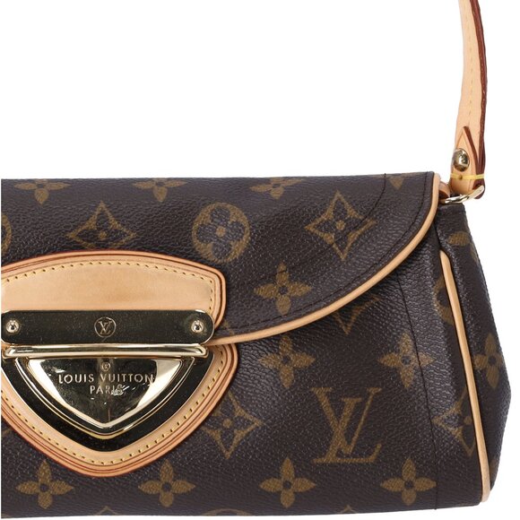 Louis Vuitton Pochette Beverly Monogram Shoulder Bag M40122 Brown - Picture 3 of 9